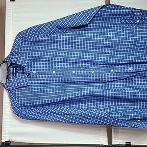 Jack Maverick Plaid Long Sleeve Shirt. Large.